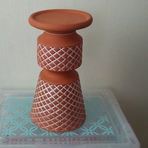 Ceramic Decorative Candle Pedestal